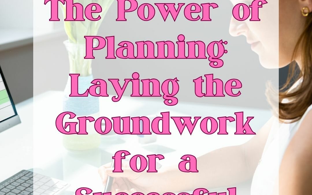 The Power of Planning: Laying the Groundwork for a Successful Year-End